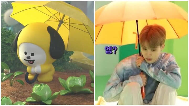 [방탄소년단/BT21]💕BT21아가들은 아빠조아  따라쟁이들