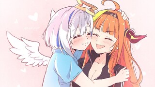[Roasted Dragon Meat] The angel who rushed to the crying president's side first [Kiryu Coco / Amane 