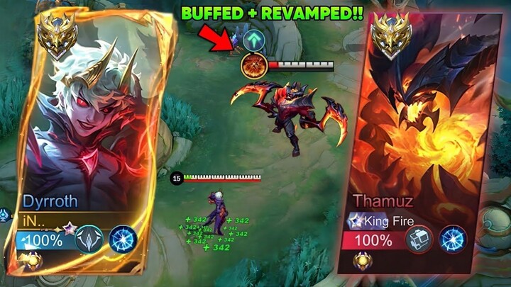 DYRROTH BEST EFFECTIVE WAY TO DEAL AGAINST BUFFED REVAMP THAMUZ  TIPS EXPLAINES