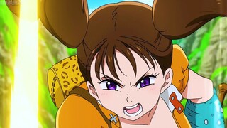 Merry turned evil and showed off his fighting ability, but he was still not as good as Diane's hamme