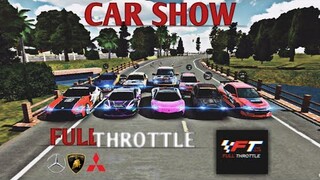 Car Show in CAR PARKING MULTIPLAYER ft.FULL THROTTLE