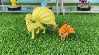 [Pocket Maple] Bandai Pokémon skala permainan makanan dunia Kanto area rilis ketiga dekompresi unbox