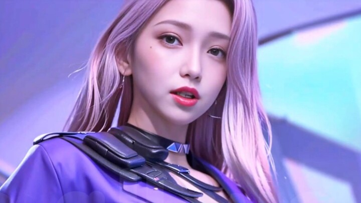 The live-action version of the MV of Crossing the Light Realm, super exciting redrawing!! The graphi