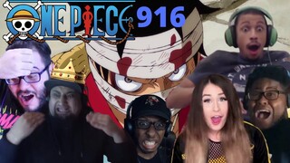 WANO, END OF ACT ONE ! UNCONSCIOUS HAKI ! MEEETING IN A CELL?! ONE PIECE EPISODE 916 REACTIONS
