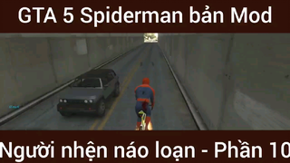 Gta 5 Spoderman bản Mod người nhện náo loạn #10