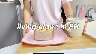 living alone in the Philippines | Grocery Vlog | Cooking at Home Vlog | Homebody | WATCH IN 1080P