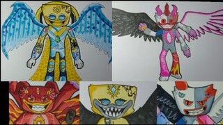 Vẽ 5 Huggy Mới Nhất Trong Đại Chiến Lần 3 DRAWING HUGGY MODS