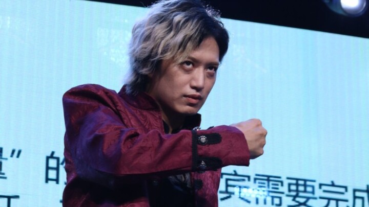 【井上正大】成都见面会～再现神牙变身动作
