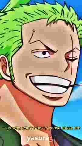 IMAGINE ZORO SINGING THIS❤️❤️