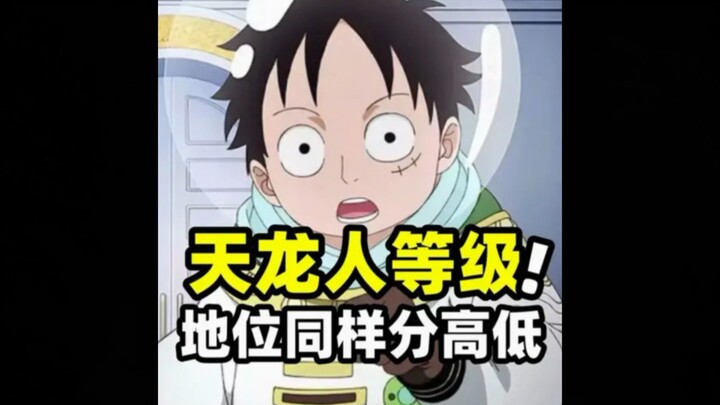 天龙人看起来高高在上！其实他们也有严格的等级制度划分