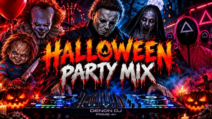 BEST SESSION HALLOWEEN / Mashups & Remixes of Popular Songs with Terror Films by JAREZ DJ