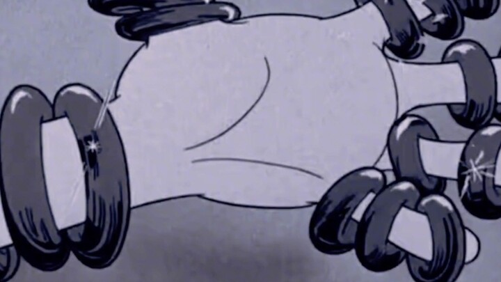 Popeye found a mountain of gold at sea and became rich