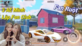 PUBG Mobile | Trà Trộn: Gặp Fan Ruột Cùng Gái Gạ Nhau Lập Fan Club ÂnST 🥰