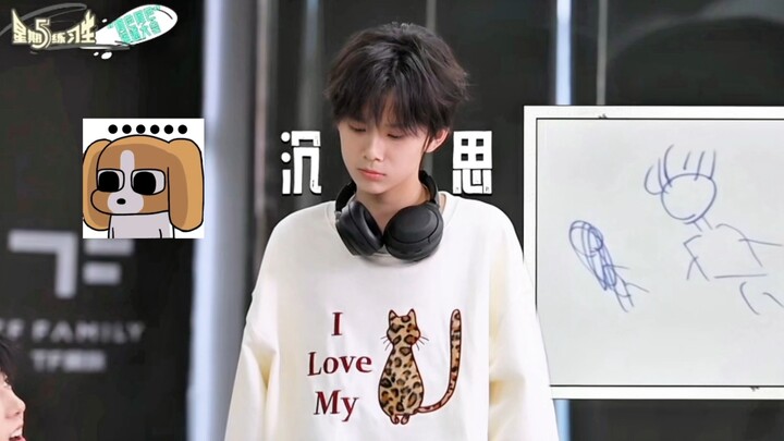 【Trần Tư Hãn】“Ối giời!” Nhìn con chó lạp xưởng nhỏ của chúng ta lo lắng quá, đáng yêu quá đi mất hah