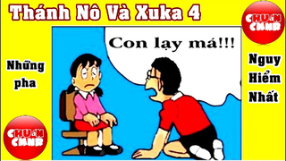 Thánh Nô Và Xuka 4 - Những Pha Nguy Hiểm Nhất #giángsinh