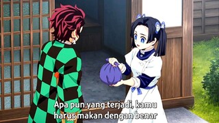 Seperhatian ini kah Aoi terhadap Tanjiro 🥰