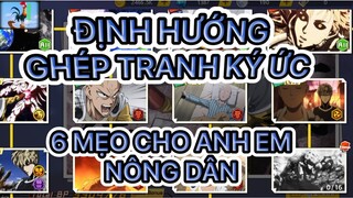 One Punch Man: The Strongest - Định hướng ghép tranh ký ức - 6 mẹo dành cho nông dân.