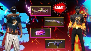 ขายรหัสฟีฟายซองม่วงปืนเวล7สุดแรร์มหากาพย์สุดถูกความแรร์ Garena Free Fire