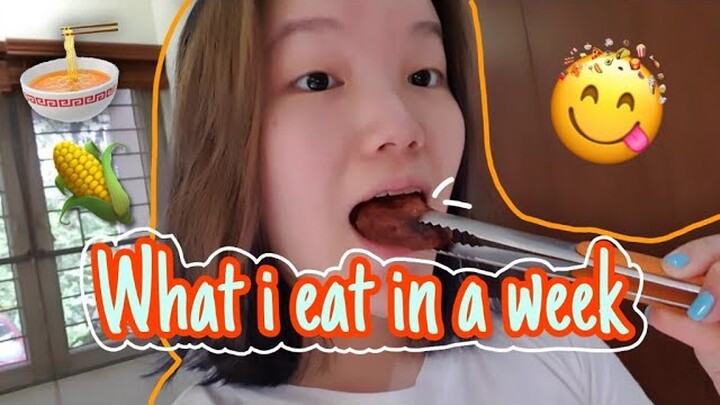 What i eat in a week (weekdays ver.) 🇮🇩