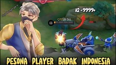 Pesona Lucu player Epic Lumutan Mobile Legends Indonesia 😂