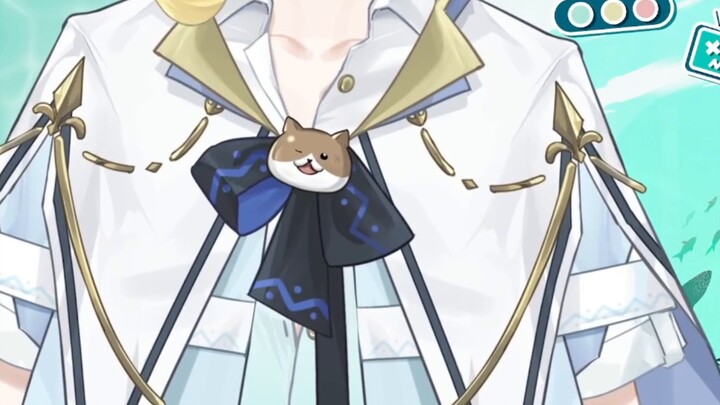 [Live2D model display] Do you want to hold the hand of the fish elf boy and fly together?