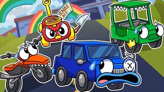 RAINBOW FRIENDS Become CARS?! Rainbow Friends Animation