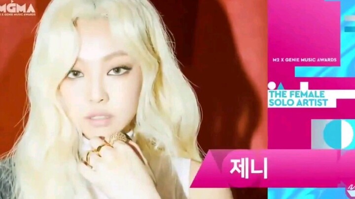 Jennie nominated for MAGA Best Female Solo Artist category—watch the live MAGA segment tonight! BLAC