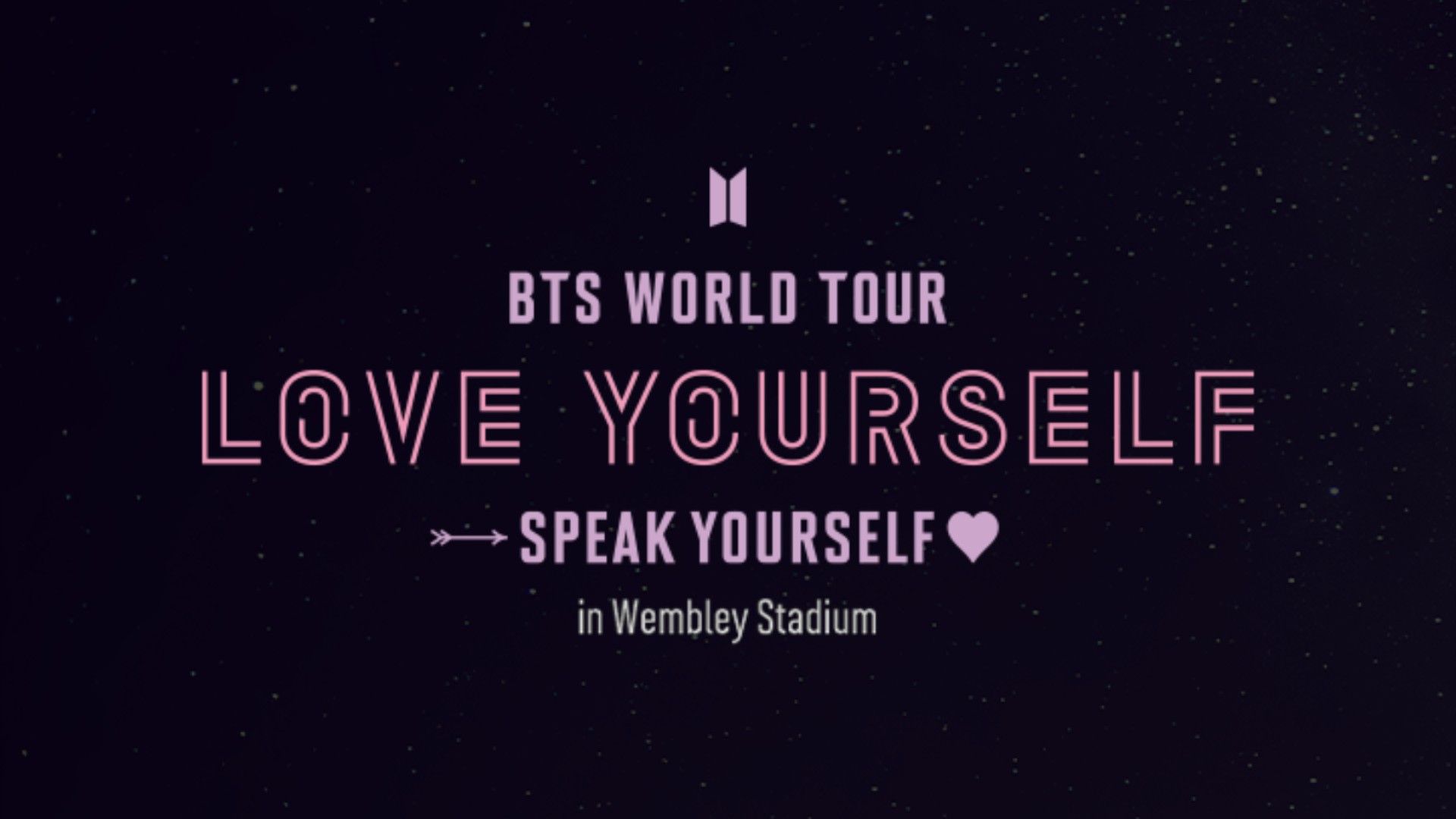 DVD] 'LOVE YOURSELF: SPEAK YOURSELF in LONDON' — US BTS ARMY