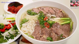 PHỞ - PHỞ BÒ nấu nhanh Tiết kiệm Điện - Bí quyết nấu Phở thơm ngon như Tiệm/ BEEF PHO IP Vanh Khuyen