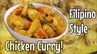 CHICKEN CURRY FILIPINO STYLE | PINAKA MASARAP TO!!!