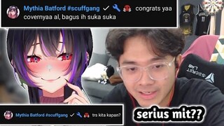 Miti ngucapin congrats ke bang al, lagu cover bang al dan komandan