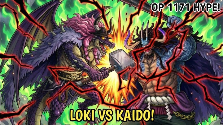 ONE PIECE 1171 - PERTARUNGAN TERGILA! LOKI VS KAIDO! TERNYATA LOKI LEBIH KUAT DA