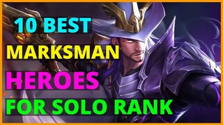 10 BEST MARKSMAN IN MOBILE LEGENDS 2022 | MOBILE LEGENDS BEST MARKSMAN 2022