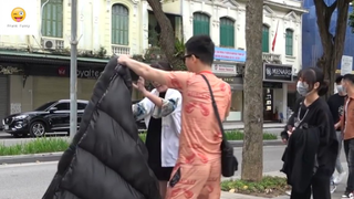 (P7) Troll Mang Áo Khổng Lồ Ra Phố #Prank