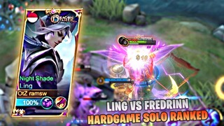 SOLO RANK HARDGAME, LING VS FREDRINN RUSUH BANGET