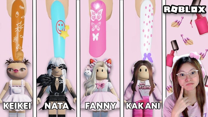 Bikin Nail Art Lucu Untuk Besties Ku !! [Roblox Indonesia]