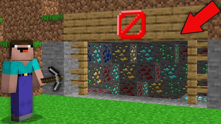 WHY NO ONE CAN ENTER THIS FORBIDDEN MINE IN MINECRAFT ? 100% TROLLING TRAP !