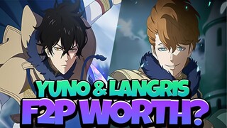 YUNO & LANGRIS NEXT FOR GLOBAL, F2P EASY SKIP? WELL ACTUALLY... MAYBE NOT - Black Clover Mobile