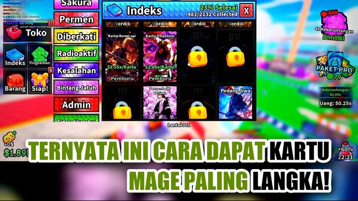 🎯 TERNYATA INI CARA DAPAT KARTU MAGE PALING LANGKA!