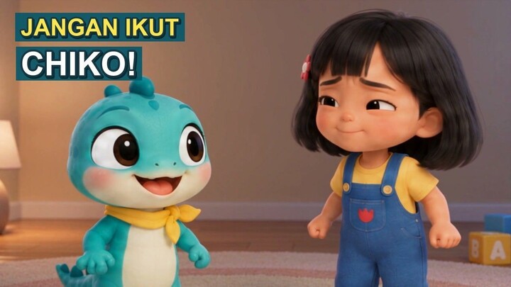 Jangan Ikut Chiko! 😆 Ikuti Instruksi Nara | Game Gerak Anak