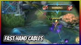 LEARN FAST HAND CABLES FOR FAST KILLS | RANK GAMEPLAY BY THE MAGICIAN | MLBB