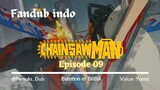 [FanDub Indo] Denji vs Katana Man | Chainsaw Man Episode 09 - Pemula_Dub