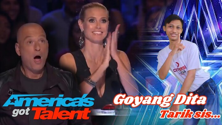 Parody!! Peserta Ini Bawakan TikTok Goyang Dita (Papi Chulo) di Audisi America's Got Talent!