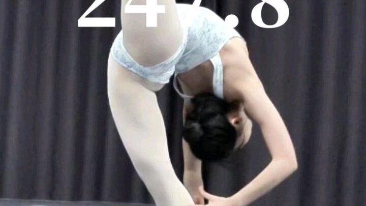 Congratulations to our 24th Little Plum Blossom student, Zhao, for achieving a good score of 247.8 i