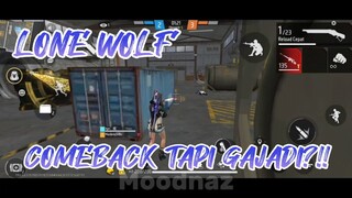 KOCAK CUY MAIN LONE WOLF FREE FIRE COMEBACK TAPI NGGAK JADI