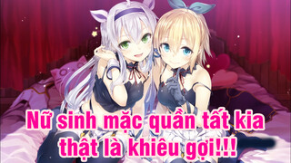 Nữ sinh mặc quần tất kia thật là khiêu gợi!!!