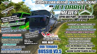 UPDATE OBB BUSSID V3.5 SOUND JET DARAT MERCY PLUIT | KAROSERI ADI PUTRO | BUS SIMULATOR INDONESIA