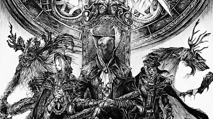 Gambar Tangan Bloodborne: Kutukan Darah