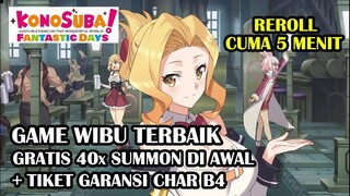 GAME WIBU TERBAIK DAN BANYAK BONUSNYA - KONOSUBA FANTASTIC DAYS