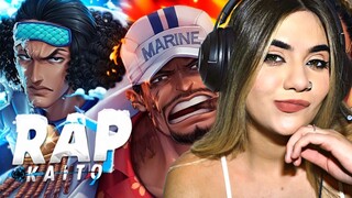 REACT FACES DA JUSTIÇA (ALMIRANTES) | ONE PIECE | KAITO | Luana Modena